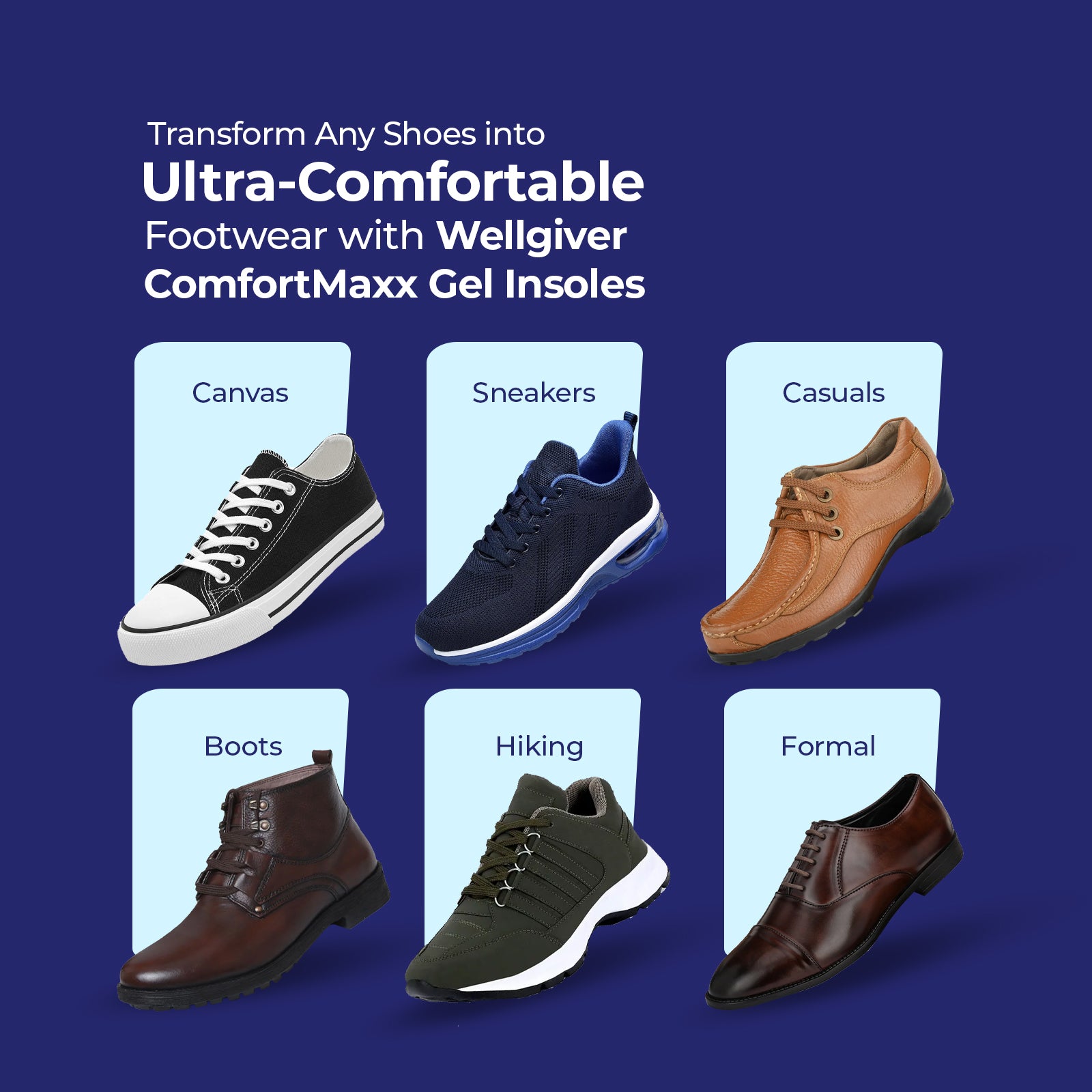 Wellgiver ComfortMaxx Gel Insoles