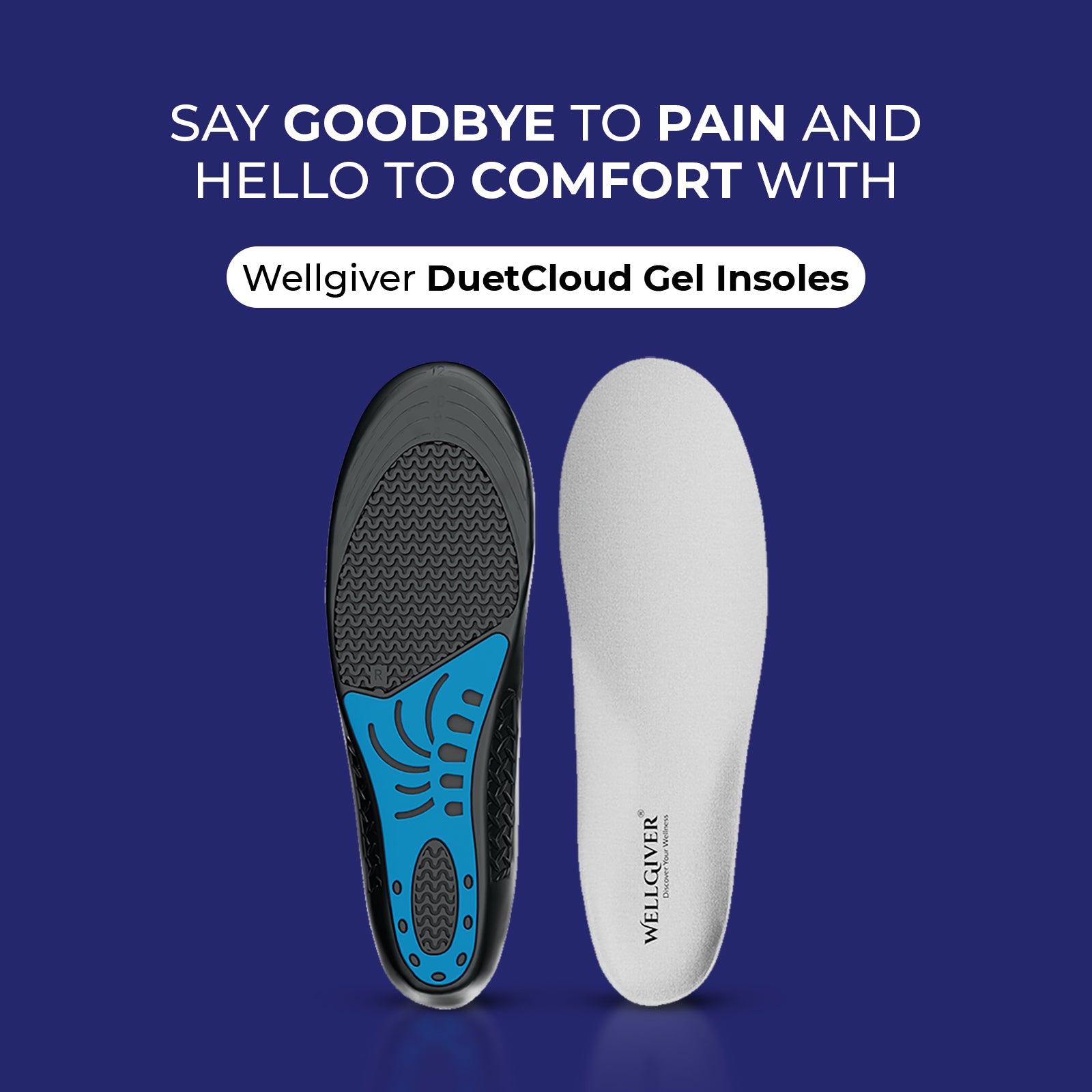 Wellgiver DuetCloud Gel Insoles