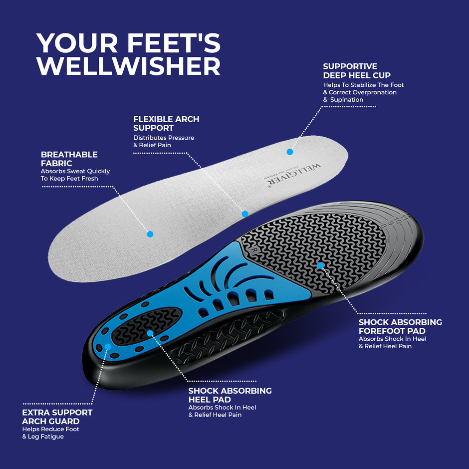 Wellgiver DuetCloud Gel Insoles