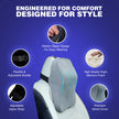 Wellgiver Large Neck Rest Cushion - Grey