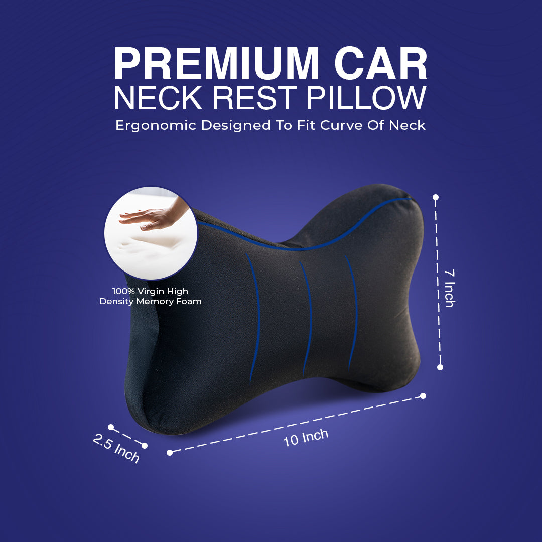 Wellgiver Ergo Neck Rest Cushion - Black