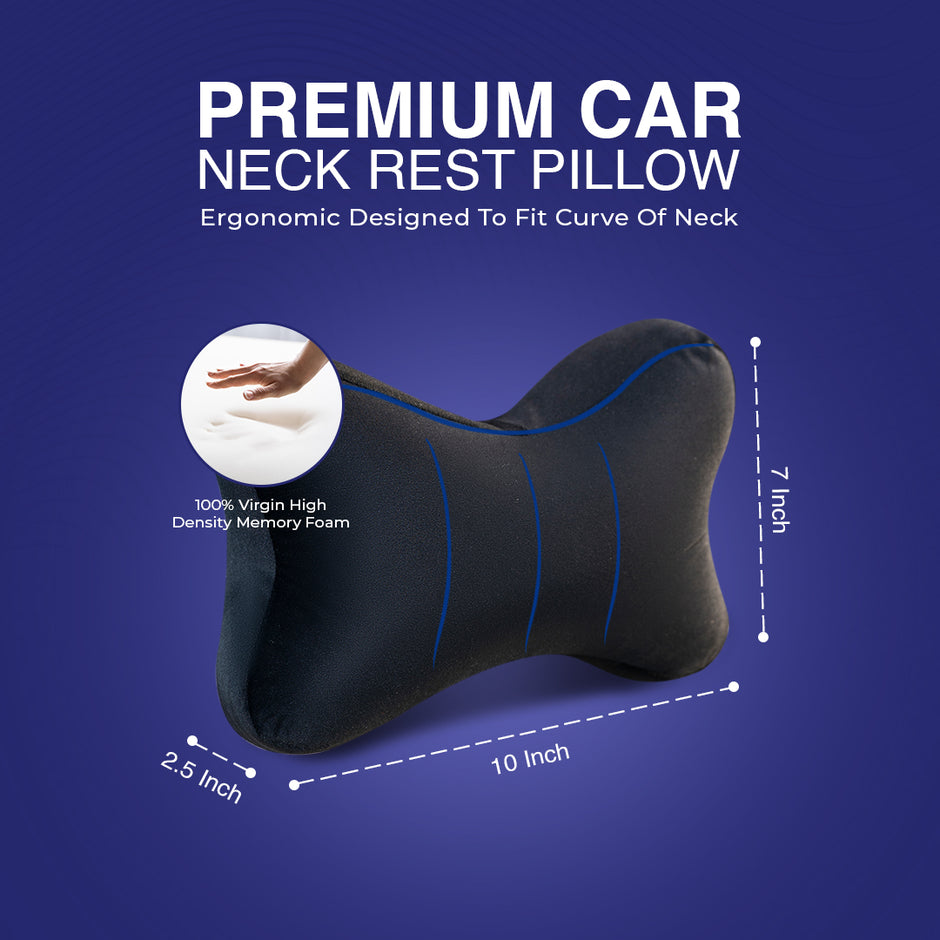 Wellgiver Ergo Neck Rest Cushion - Black
