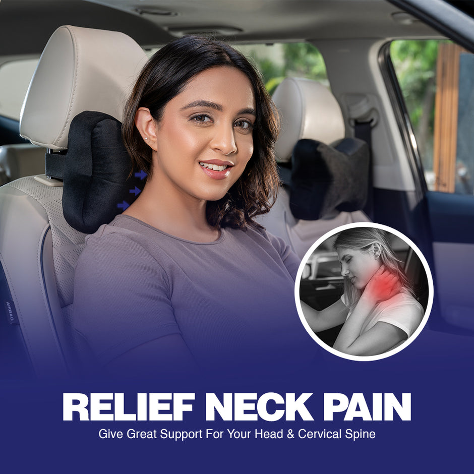 Wellgiver Ergo Neck Rest Cushion - Black