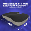 Wellgiver Gel Insfused Memory Foam Coccyx Seat Cushion