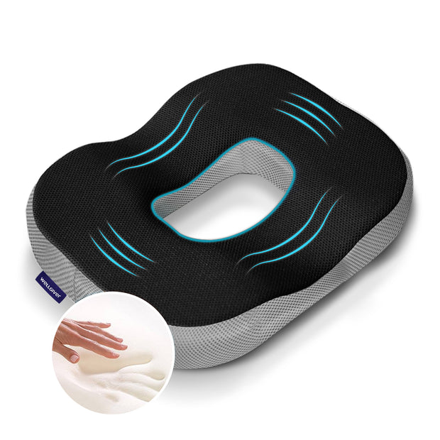 Wellgiver Memory Foam Donut Seat Cushion