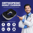 Wellgiver Gel Infused Memory Foam Donut Seat Cushion