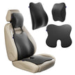 Wellgiver Memory Foam Neck Rest, Back Rest & Seat Cushion Ultimate Combo