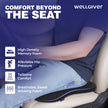Wellgiver Memory Foam Neck Rest, Back Rest & Seat Cushion Ultimate Combo