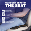 Wellgiver Memory Foam Neck Rest, Back Rest & Seat Cushion Ultimate Combo
