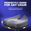Wellgiver ErgoMax Memory Foam Seat Cushion