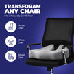 Wellgiver ErgoMax Memory Foam Seat Cushion