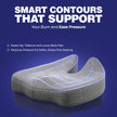 Wellgiver ErgoMax Memory Foam Seat Cushion