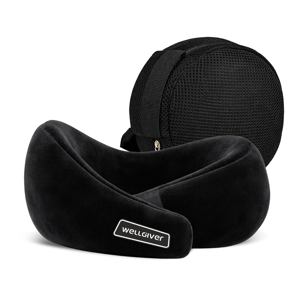 Wellgiver Memory Foam Ultimate Travel Neck Pillow