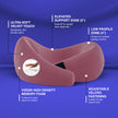 Wellgver Memory Foam Ultimate Travel Neck Pillow