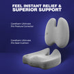 Wellgiver Ultimate Memory Foam Seat & Backrest Cushion
