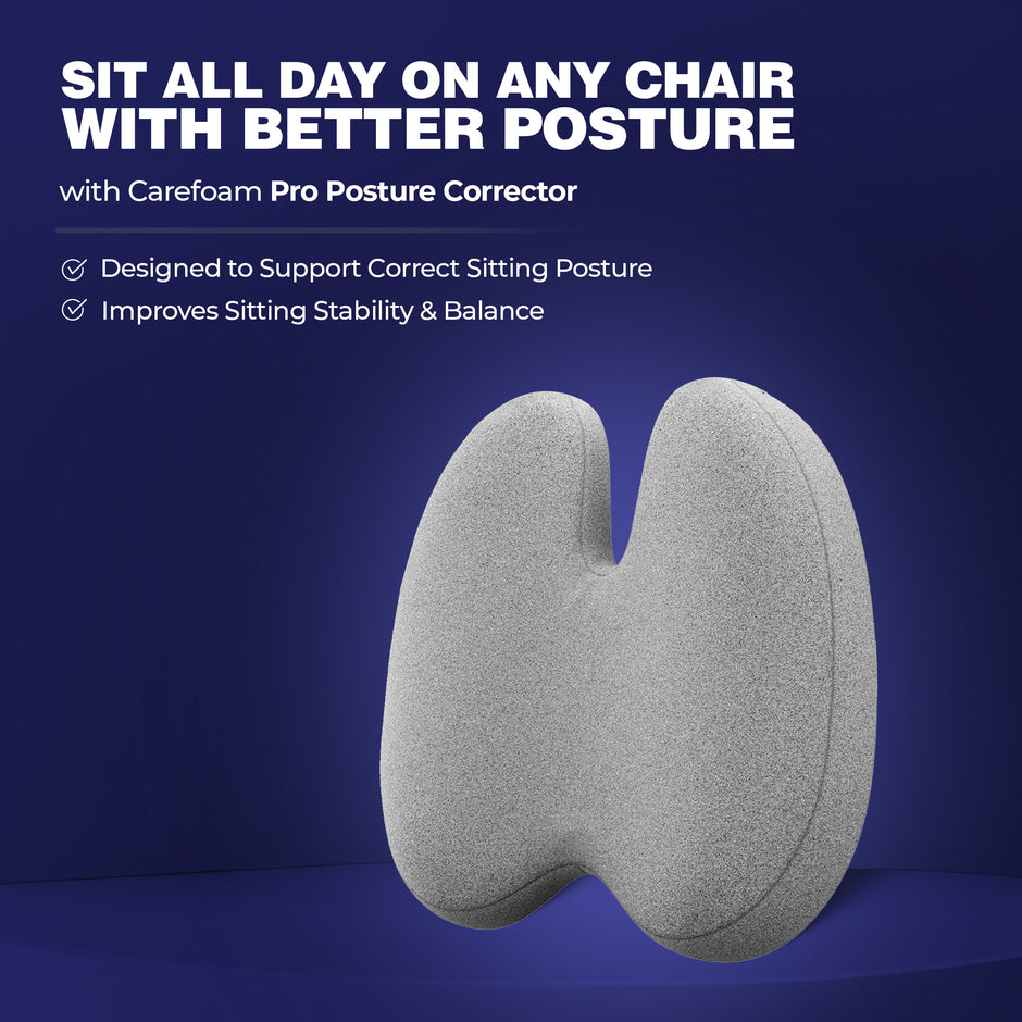 Wellgiver Ultimate Memory Foam Seat & Backrest Cushion