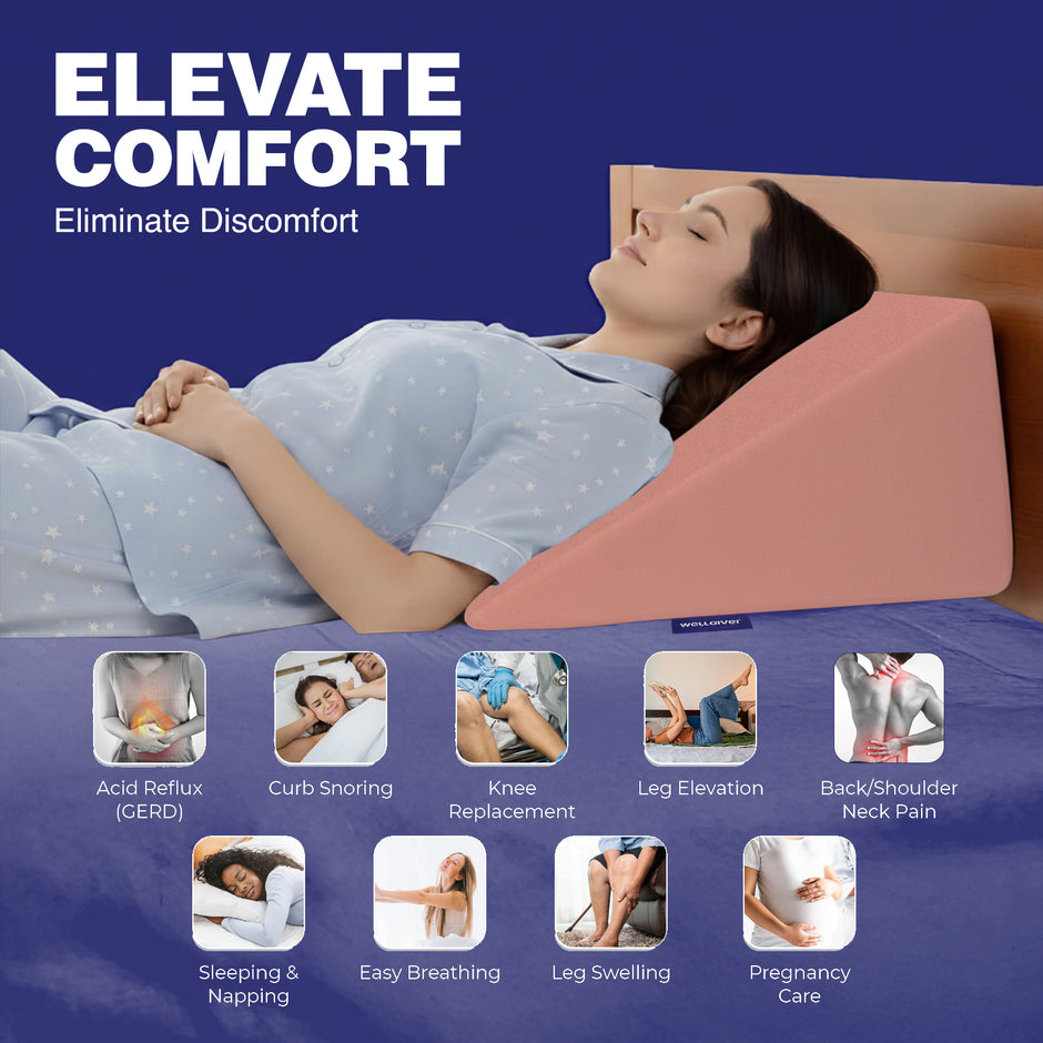 Wellgiver Wedge Pro Memory Foam Cushion