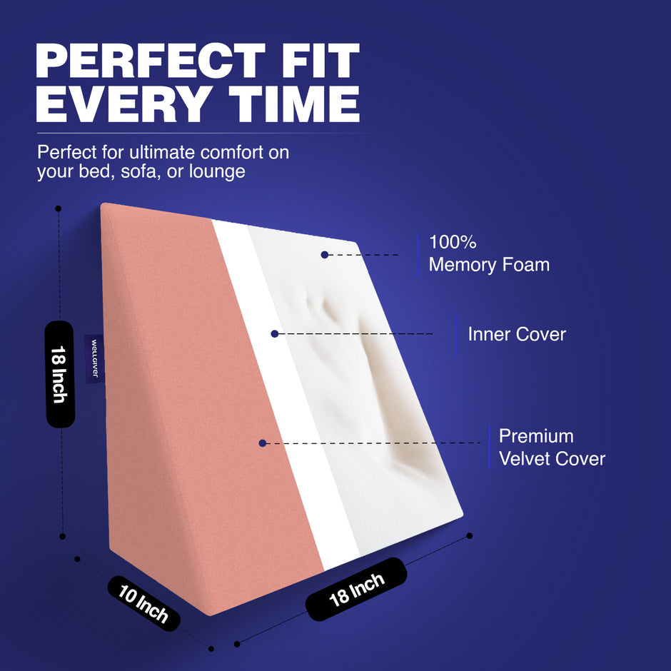 Wellgiver Wedge Pro Memory Foam Cushion