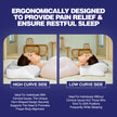 Wellgiver Cervical Butterfly Memory Foam Pillow