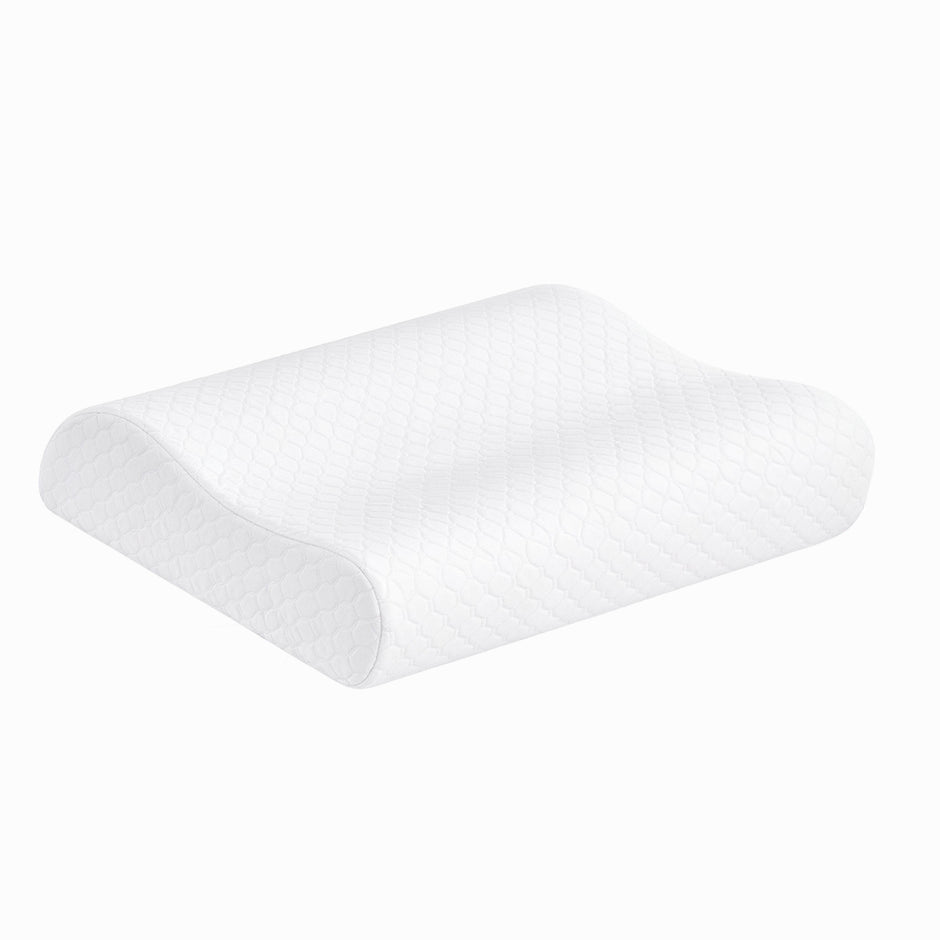 Wellgiver Memory Foam Cervical Pillow - White