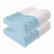 Wellgiver Gel Infused Memory Foam Cervical Pillow - White