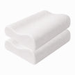 Wellgiver Gel Infused Memory Foam Cervical Pillow - White