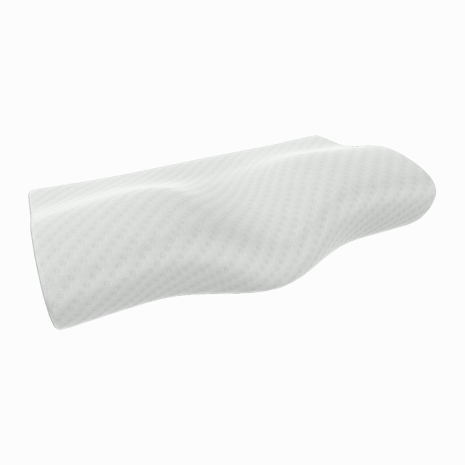 Wellgiver Contour Cervical Memory Foam Pillow - White