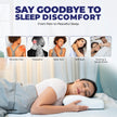 Wellgiver Contour Cervical Memory Foam Pillow - White