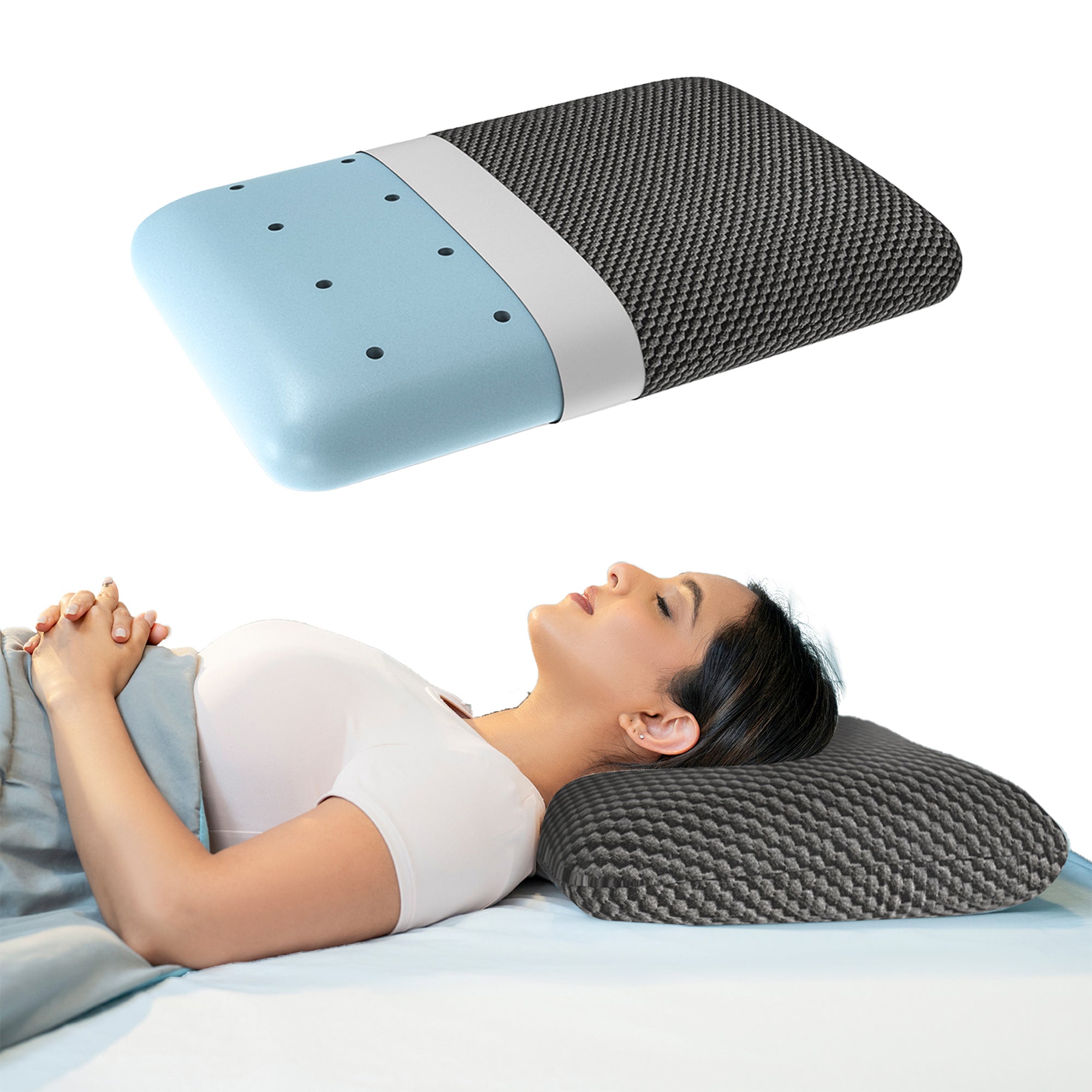 Wellgiver Gel Infused Memory Foam Sleeping Pillow