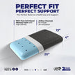 Wellgiver Gel Infused Memory Foam Sleeping Pillow